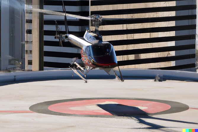 30' Mexico City Helicopter Tour - Landing at Ritz Carlton Reforma - Chapultepec and the castle view
