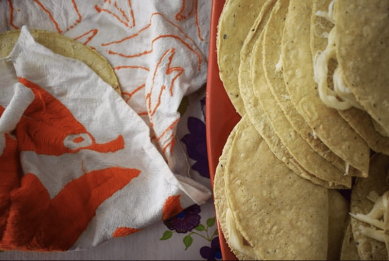 Authentic Mexican Salsas Workshop - Quesadillas turn the lesson into lunch