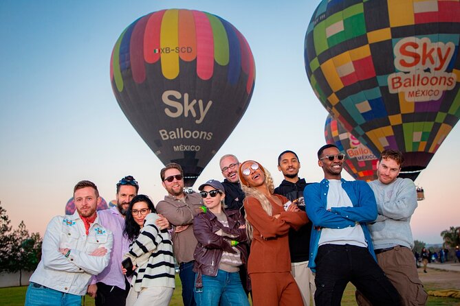 Balloon adventure: transfer+breakfast in the cave+guided pyramids - Getting from Mexico City to the balloon port