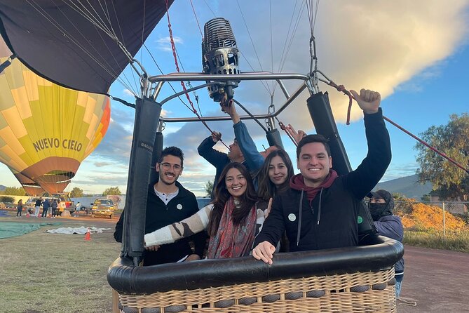 Balloon Flight at Sunrise over Teotihuacan - What the balloon flight feels like