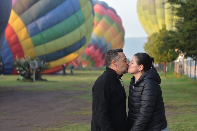 Balloon Flight + Breakfast in a cave + Pick up CDMX + Pyramids - Getting from Mexico City to the launch site