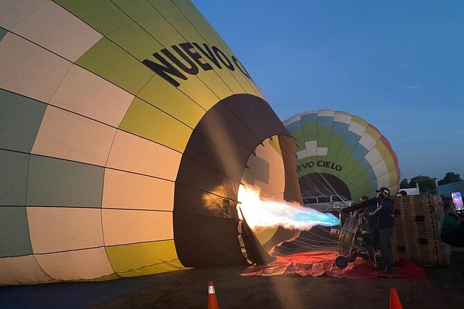 Balloon Flight + Breakfast in a cave + Pick up CDMX + Pyramids - What the flight can and cannot promise