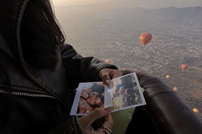 Balloon flight + CDMX pickup + Buffet Breakfast - Teotihuacan on foot, or a longer sales route