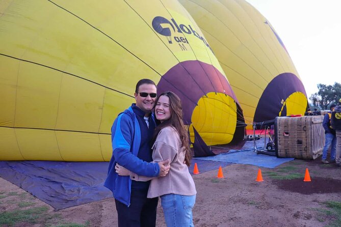 Balloon flight Teotihuacan, Breakfast in a cave Pick up in CDMX - Breakfast inside Restaurante La Cueva