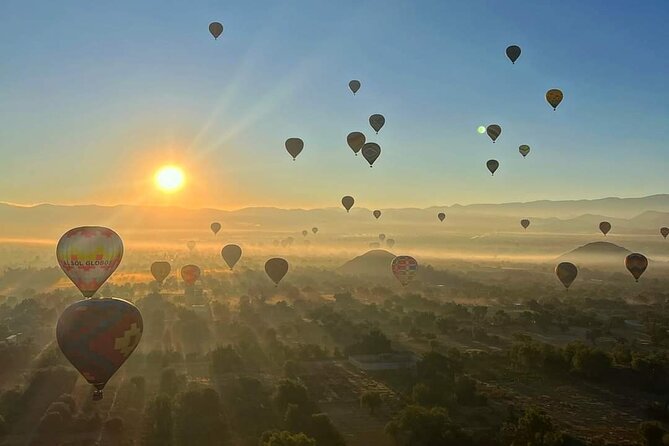 Balloon Flight with Breakfast in Natural Cave with Buffet Option - Maguey, Obsidian, and Regional Drinks