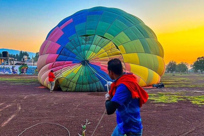 Balloon Flight with Teotihuacan & Guadalupe Shrine Full day Tour - Walking the Avenue of the Dead