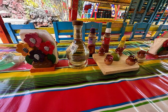 Boat Tour in Mexico City and Mezcal Fiesta with Food and ∞Drinks - The canal sights and the limits of the route