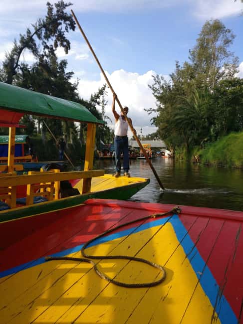 CDMX: Coyoacán, UNAM, Xochimilco, and optional Frida Kahlo Museum - Two hours on the Xochimilco canals