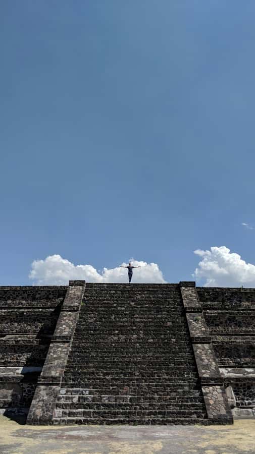 CDMX: Early visit to Teotihuacan - The main ruins: pyramids, plazas, and painted walls