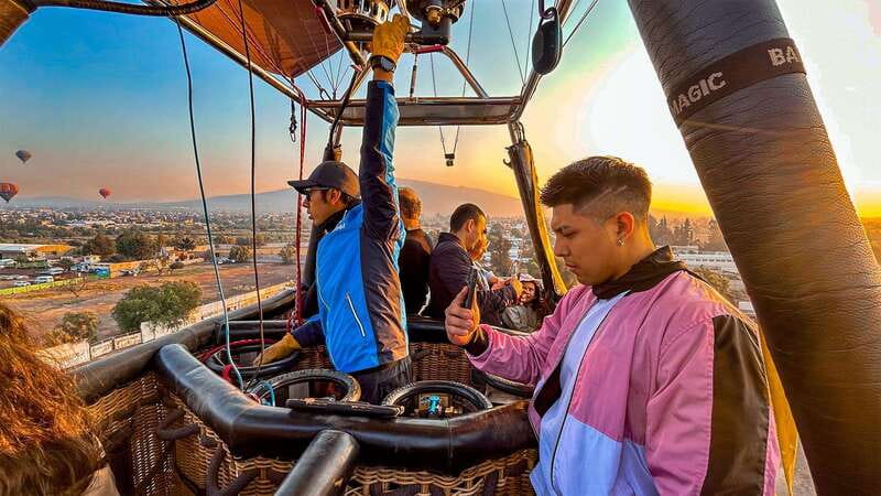 CDMX: Teotihuacan Balloon Flight with Optional Pyramids Tour - Walking through Teotihuacan after seeing it from above