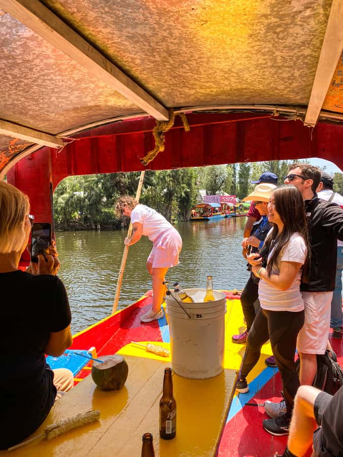 CDMX: Tour of Xochimilco and Coyoacán with option to visit the Frida Kahlo Museum - The long ride back to central Mexico City