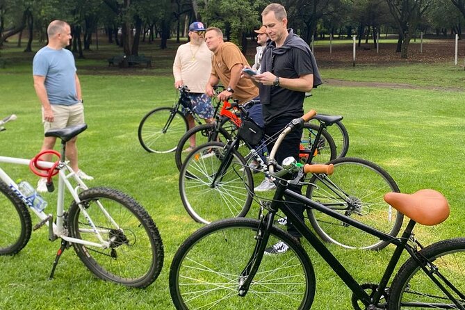 Chapultepec Park and Ferris Wheel Bike Tour - Crossing the hanging garden toward Aztlán