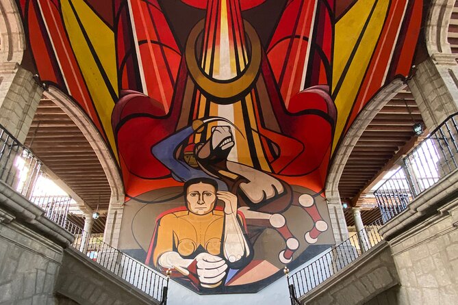 Epic Centro Histórico Walking Tour - Diego Rivera murals at the Secretaría de Educación Pública