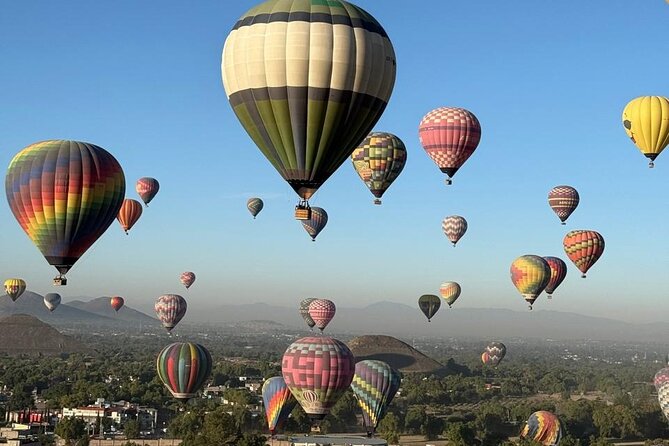 Eternal Experience Balloon flight over the Teotihuacan Pyramids - Walking through the archaeological zone