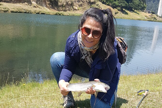 Fly Fishing Experience Near Mexico City - Starting with the fly-fishing lesson