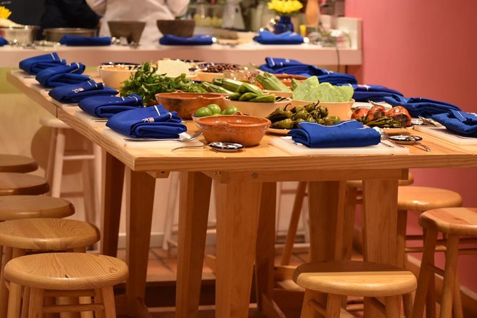 Four-course vegan Mexican hands-on cooking class + Market Tour - From Coyoacán Market to the cooking studio