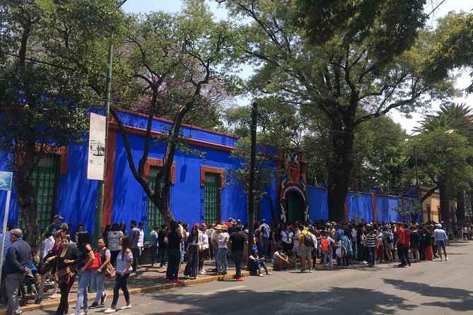 Frida Kahlo VIP [Museum Tickets Included] Bike, Markets & Churros - Jardín Centenario and the heart of Coyoacán