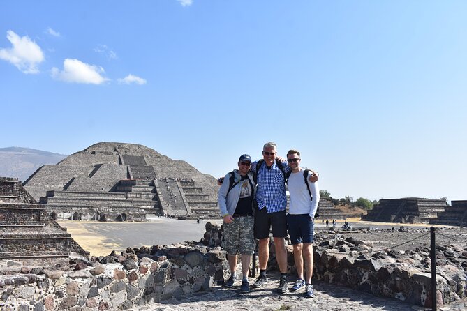 From cdmx: Teotihuacan and Basilica of Guadalupe all inclusive - Three hours at Teotihuacan