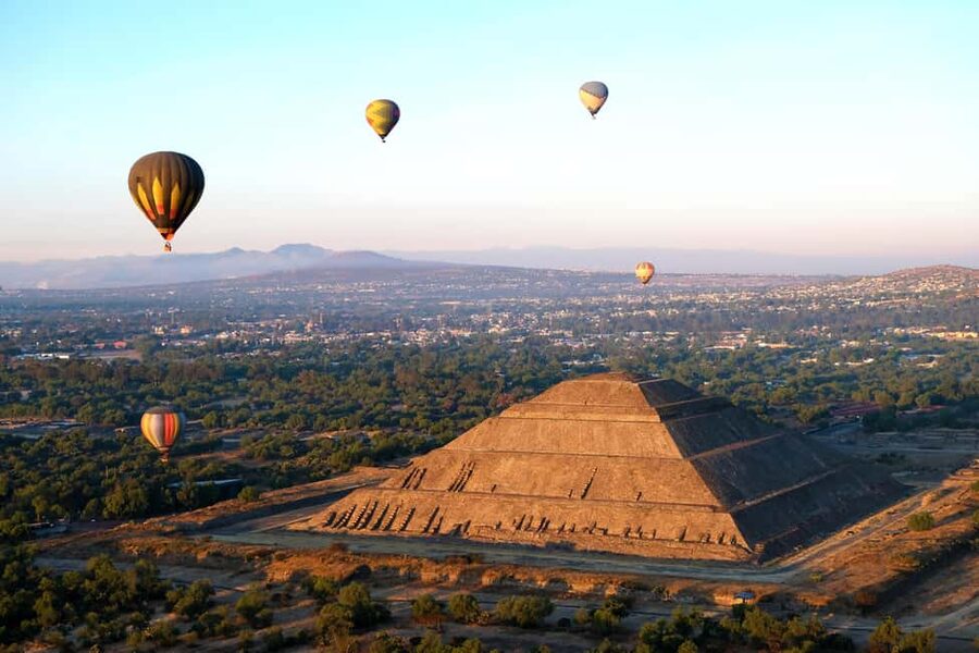 From CDMX: Teotihuacan Hot Air Balloon Ride & Optional Tours - The balloon ride is the star of the morning
