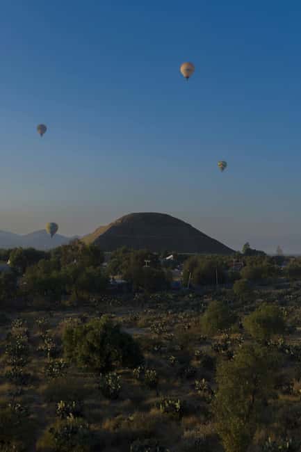 From CDMX: Teotihuacan Hot Air Balloon Ride & Optional Tours - Transportation is convenient, but expect a long road day