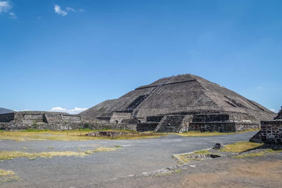 From Mexico City: Half-day tour to Teotihuacan - The Pyramid of the Sun gives you the big picture