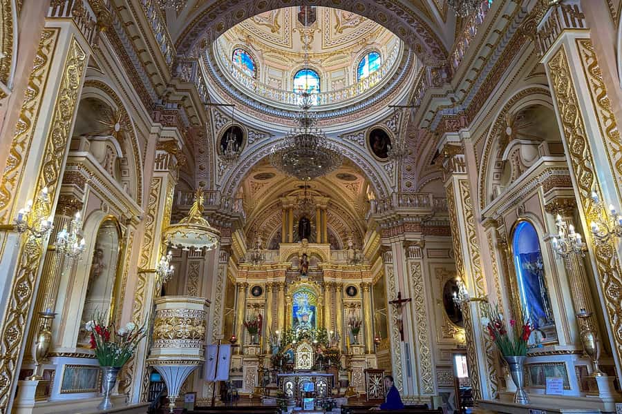 From Mexico City: One-day adventure: Puebla, Cholula, and Tonantzintla - Cholula and the Great Pyramid of Quetzalcóatl