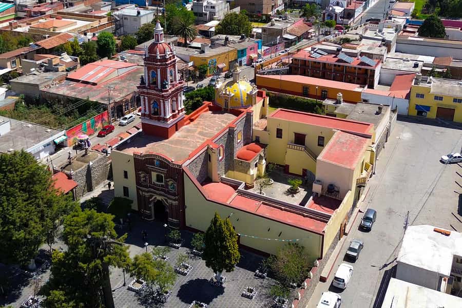 From Mexico City: One-day adventure: Puebla, Cholula, and Tonantzintla - Parián Market and Talavera pottery