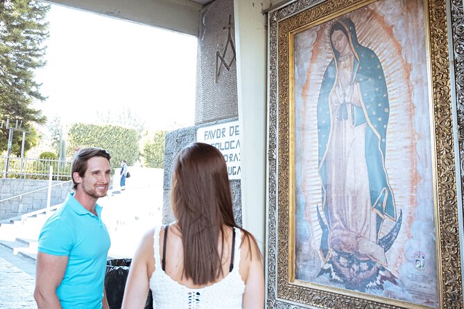 Guadalupe Shrine Tour - Walking up Tepeyac Hill