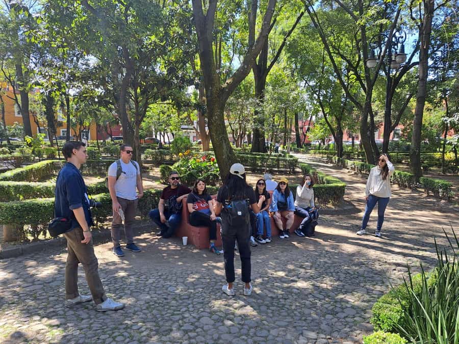 Guided Tour Coyoacan neighborhood and Leon Trotsky Museum - Coyoacán Market and a taste of chapulines