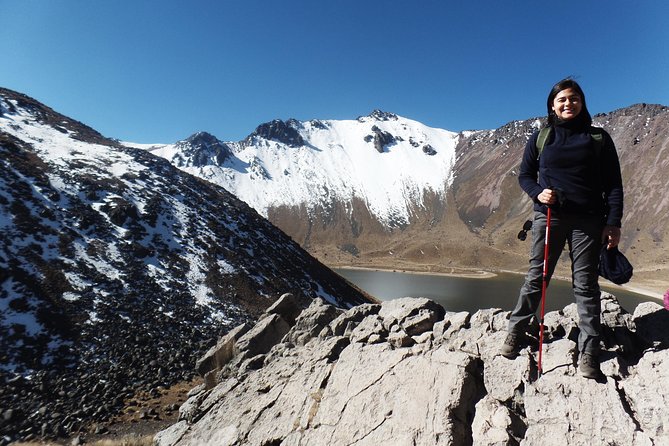 Hike at Nevado de Toluca Volcano - Two lagoons inside a volcanic crater