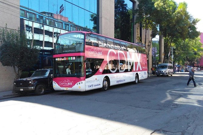 Hop-on Hop-off or Night Tour Tourist Bus in Mexico City - Plaza Carso and the modern Polanco area