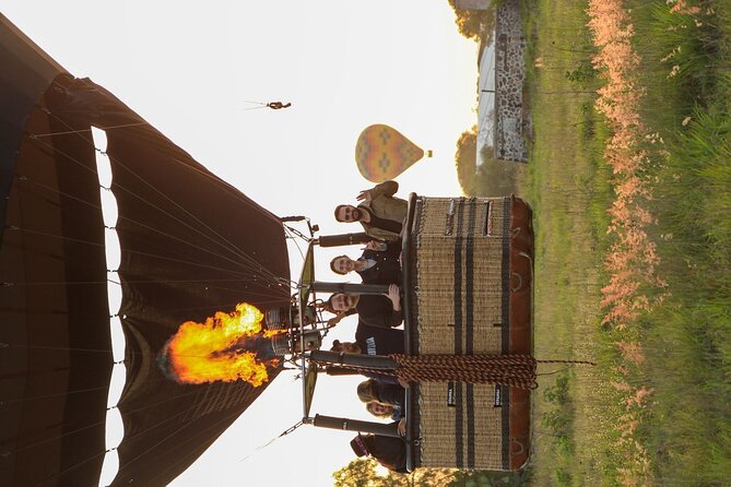 Hot Air Balloon Flight over Teotihuacan with CDMX Transportation - The landing toast and flight certificate