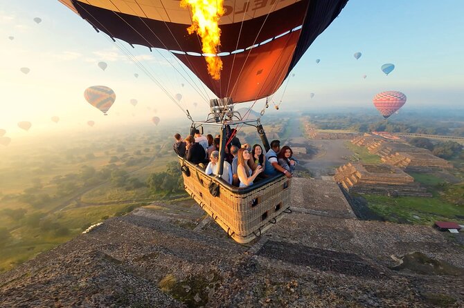 Hot Air Balloon Flight Teotihuacan With Pickup and Breakfast - Walking through Teotihuacan’s monumental ruins