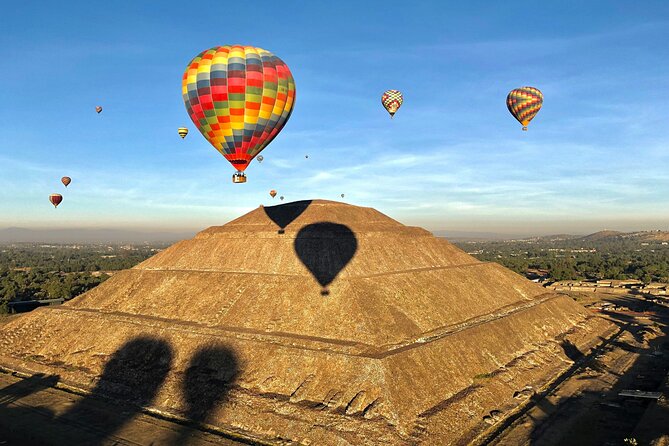 Hot Air Balloon Flight with Breakfast Cave and Pyramids Tour - Breakfast below a natural cave