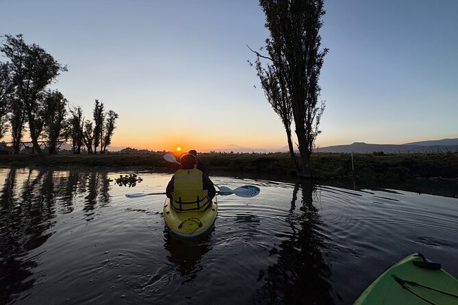Kayak at sunrise in Xochimilco: agroecological experience - Who will enjoy this more than a regular boat ride