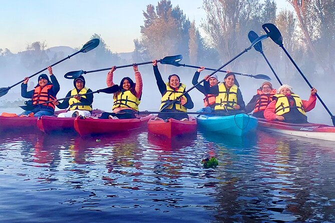Kayak tour in Xochimilco - Watching trajineras from the water