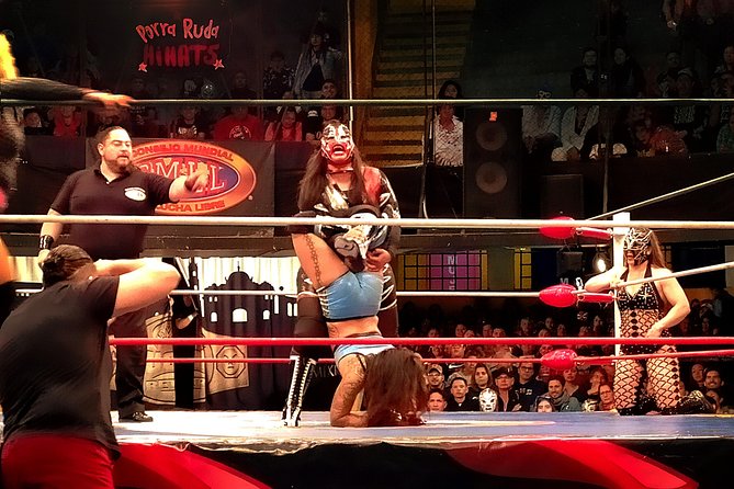 Lucha Libre wrestling show, tacos and beer with artist - Walking into Arena México