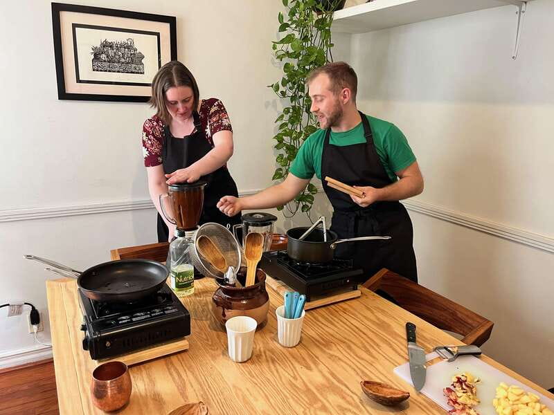 Market tour, cooking class & three-course Mexican feast - From Roma to a Condesa kitchen