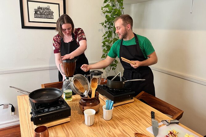 Medellín Market Tour, Cooking Class and 3-course Mexican Feast - Choosing your mole and making tortillas