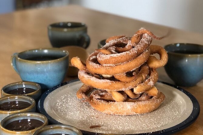 Mexican Churros Master Class - Mixing Dough and Learning the Local Method