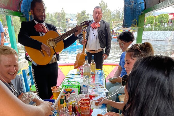 Mexico City Canals by Boat with Live Commentary with Meal Drinks - What is included for $74.67