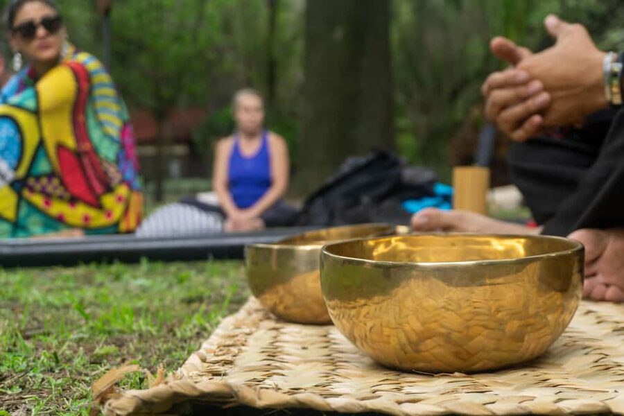 Mexico City: Chapultepec Park Yoga Class with Sound Bath - My call: book it for a calm park reset