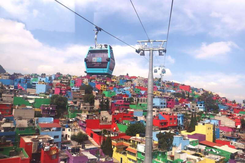Mexico City: City Highlights Cable Car Ride w/ Taco & Tour - Flying over Iztapalapa by cable car