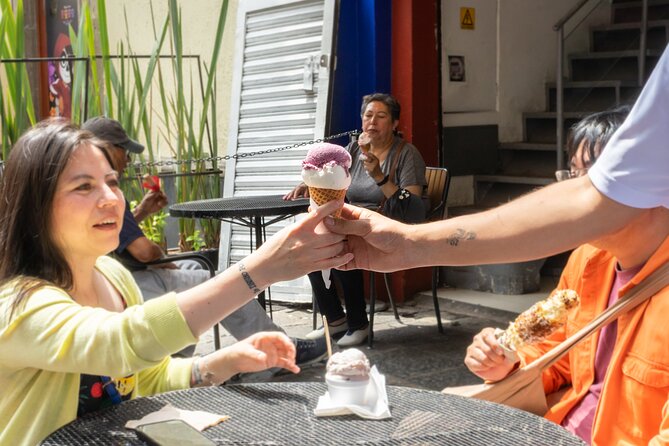 Mexico City Food Tour in Coyoacan: Bohemian Bites & Sites - Assorted tacos on Ignacio Aldama