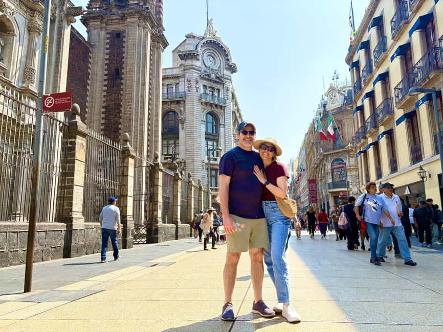 Mexico City: Historic Center Walking Tour and Bellas Artes - Key points at a glance