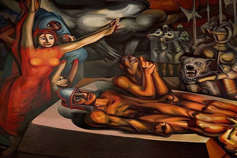 Mexico City: Historic Center Walking Tour with Murals - The Ministry of Public Education and its public message