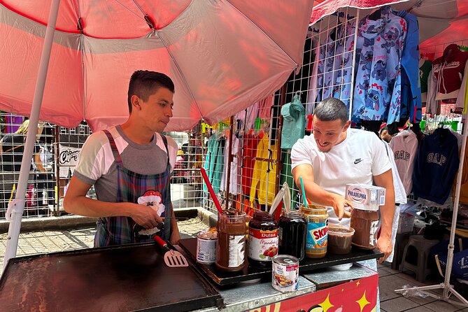 Mexico City Historical Centre Food Tour with 7 Authentic Tastings - First bites near Plaza Comercial Pino Suárez