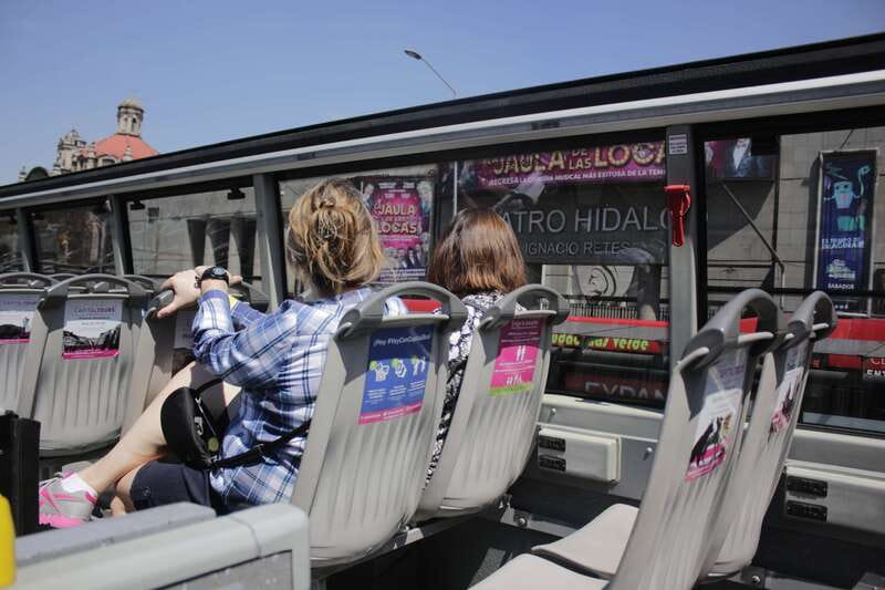 Mexico City: Hop-On Hop-Off Bus City Tour - Timing, boarding, and the 24-hour ticket