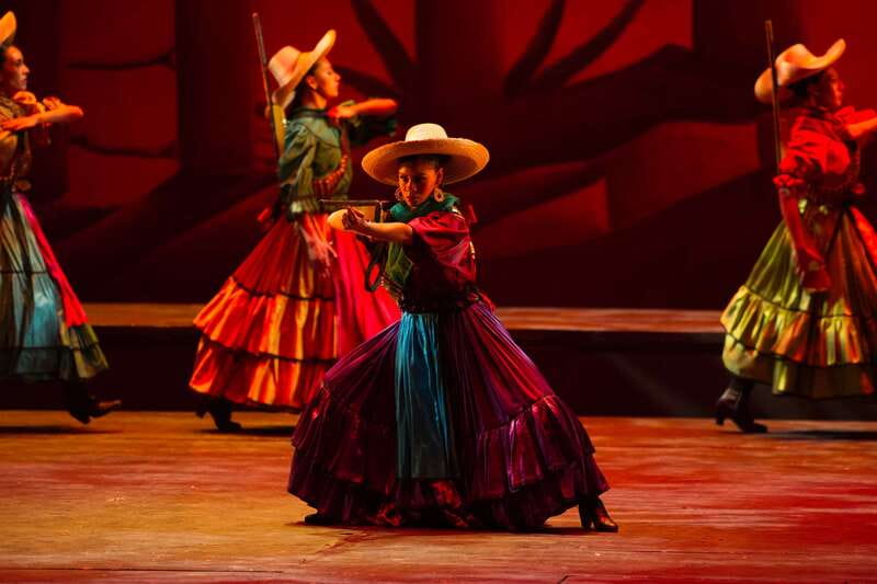 Mexico City: Mexican Folklore Ballet - The First Costumes and Regional Rhythms