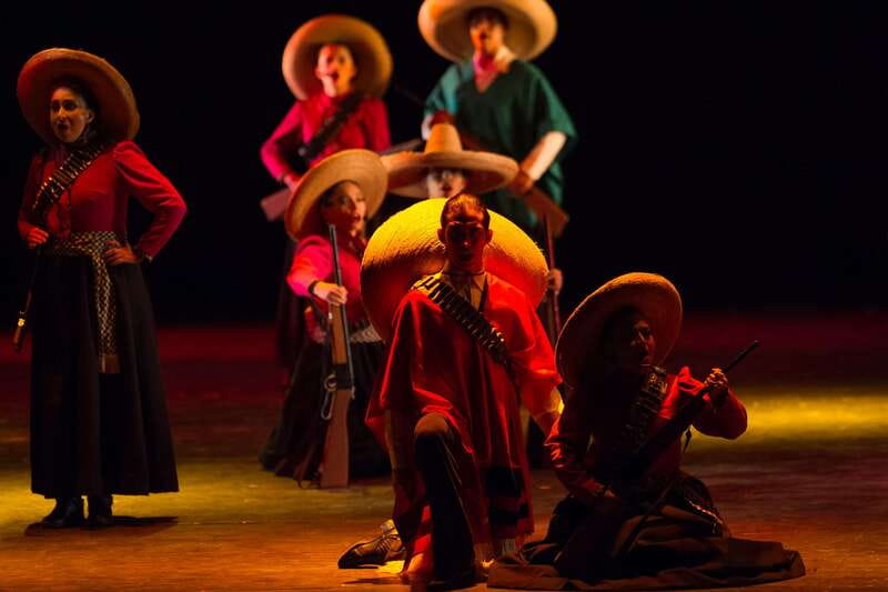 Mexico City: Mexican Folklore Ballet - Live Music Gives the Evening Its Pulse